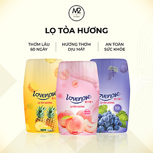 Lọ tỏa hương Ximo Lovenose hương thơm tự nhiên dễ chịu khử mùi thơm phòng 60 ngày - Dung tích 250ml