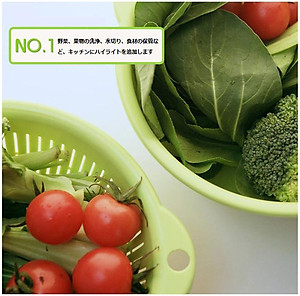 Thau/Chậu lót nhựa dạng tròn cao cấp Sanada Seiko 3.6L có tay cầm - Hàng nội địa Nhật Bản.