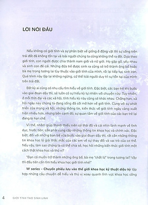 Sách W Series 05: Giới Tính Tạo Sinh Linh