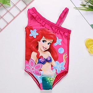 Bộ đồ bơi lệch vai heo Peppa công chúa Elsa nàng tiên cá (dưới 16kg)