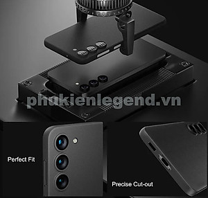 Ốp lưng nhám chống sốc siêu mỏng 0.3mm cho Samsung Galaxy S24 hiệu Memumi có gờ bảo vệ camera - Hàng chính hãng