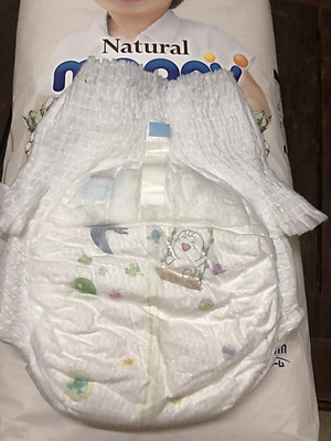 Bỉm - Tã Quần Moony Natural Size L- 36 miếng ( bé 9-14Kg)