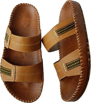 Dép Nam BIGGBEN Da Bò Thật Cao Cấp DN220