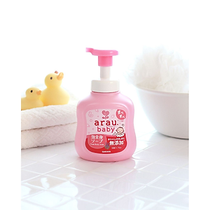 Bọt tắm gội thảo mộc cho bé Arau Baby - Bình 450ml