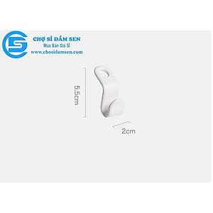 Combo 10 móc phụ tiết kiệm diện tích sử dụng cho tủ quần áo, móc áo mini đa năng Sắp Xếp Ngăn Tủ