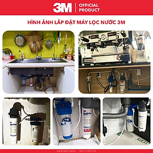 [SIÊU TỐC] Máy Lọc Nước 3M BREW120-MS | ICE140-S Uống Trực Tiếp Từ Vòi, Lắp Âm Tủ Bếp - Hàng Chính Hãng 3M, Nhập Khẩu Mỹ