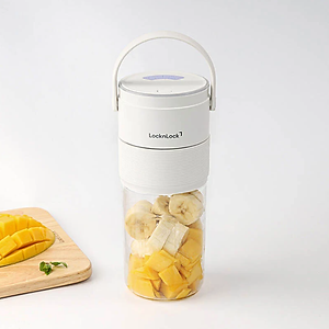 Máy xay sinh tố cầm tay LocknLock dung tích 475ml - Màu ngà - EJJ346IVY - Hàng chính hãng