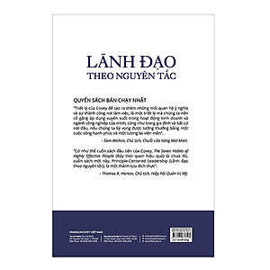 Sách Lãnh Đạo Theo Nguyên Tắc (Principle-Centered Leadership) - Stephen R. Covey - PACE Books