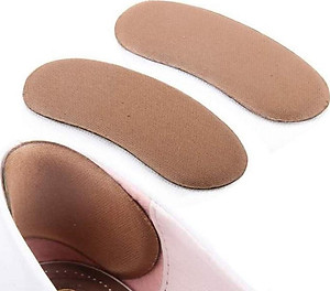 4 miếng lót gót giày vải êm chân, lót đệm gót