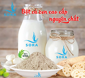 Sora Bột củ sen cao cấp nguyên chất 