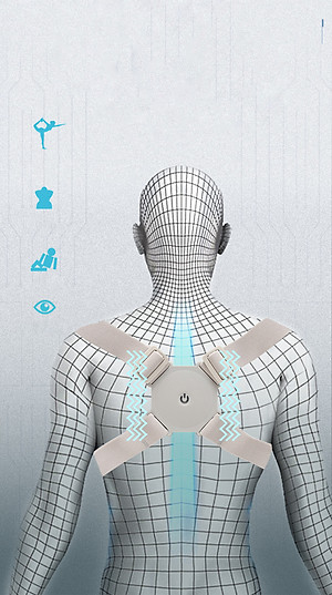 Đai chống gù lưng trẻ em nắn chỉnh tự động thông minh Giúp Ngồi Đúng Tư Thế Cải Thiện Cột Sống Giảm Đau Nhức Vai