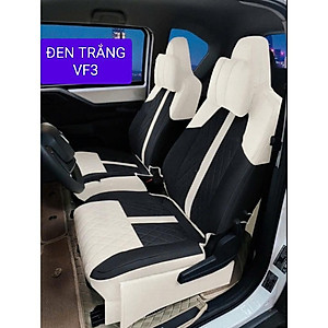 Áo ghế VF3 hàng 9D may theo xe, Áo ghế da Nappa giúp bảo vệ ghế da của xe luôn như mới, Hàng Cao Cấp
