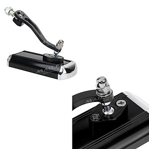 Gương Chiếu Hậu Xe Đạp quan sát chiếu hậu xe đạp/ xe đạp điện 360 độ (2 chiếc/ bộ), chất liệu hợp kim nhôm (đã kèm theo pad chân gương lỗ 8mm) - Mai Lee