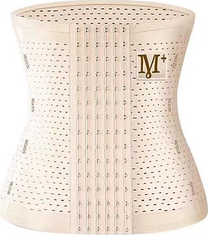 Bộ 2 Gen Nịt Bụng Mẫu Mới M+ Với 6 Nấc Cài Cao Cấp - 4 Thanh Thép Chống Cuộn - Đai Nịt Bụng Giảm Mỡ Sau Sinh Mã G02-2