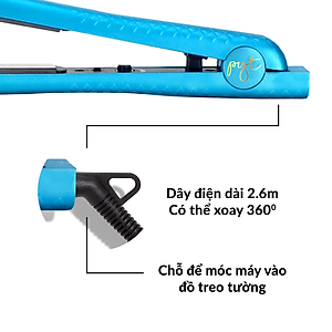 Máy Duỗi Tóc Nhiệt Hồng Ngoại Xa PYT Ceramic Styling Tool (Duỗi Và Uốn 2in1) - Chất Liệu Sứ Bọc Tourmaline - Màu Xanh Ngọc