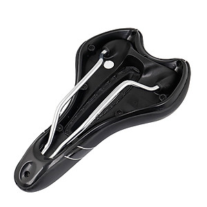 Yên Xe Đạp Bọc Da Cổ Điển Cho Xe Đạp Thân Hẹp Thể Thao Êm Ái Có Rãnh Thoáng Khí Với Đệm Mút PU Foam Mai Lee