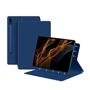 Bao da nam châm dành cho Samsung Galaxy Tab S10+/S10 Ultra/S10 FE/S9/S9 FE/S9+/S9 Ultra siêu mỏng hiệu Zaki - Hàng Chính Hãng