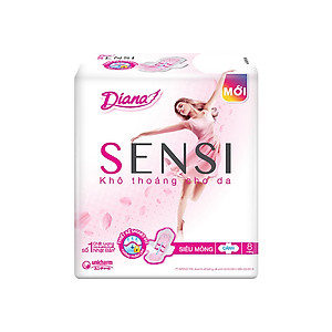 Combo 6 Băng vệ sinh Diana Sensi Siêu Mỏng Cánh (8 miếng)