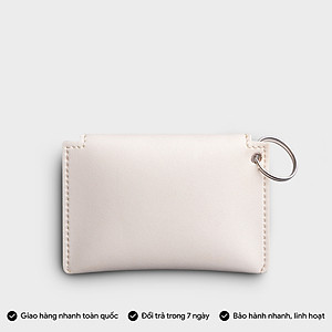 Ví Yuumy ( Thời trang nữ nắp gập cỡ nhỏ - Ví móc khóa da Seasand  YMK12 )