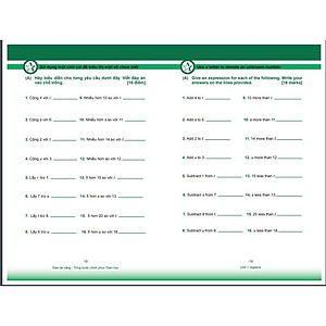 Sách toán tài năng 5, từng bước chinh phục toán học (10-11 Tuổi)