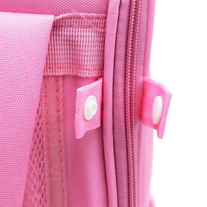 Ba Lô Bé Gái Học Sinh Chống Gù Kèm Bóp Viết - Hình Kỳ Lân - Hong Sheng 9882 - Màu Hồng