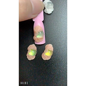 hoa cúc ôm nails đá siêu đẹp