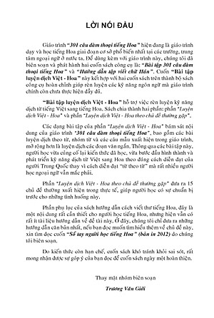 Bài Tập Luyện Dịch Việt Hoa