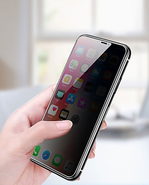 Kính cường lực iPhone 11 Pro Max Full HD MIPOW KING BULL chống nhìn trộm - hàng chính hãng