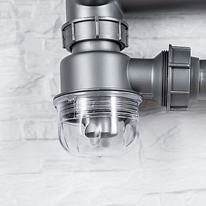 Bộ Xi Phông Thoát Nước Chậu Rửa Bát, Bầu Xả Inox 304, Thoát Nước Nhanh, Ngăn Mùi Hôi