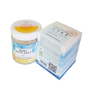 Muối tắm bé Tâm Dược Thảo 400g dòng sản phẩm Muối tắm bé thảo dược mới nhất của HTX Sinh Dược