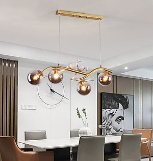 Đèn thả ROVER kiểu dáng sang trọng trang trí nội thất hiện đại, cao cấp - Tặng kèm bóng đèn đầy đủ