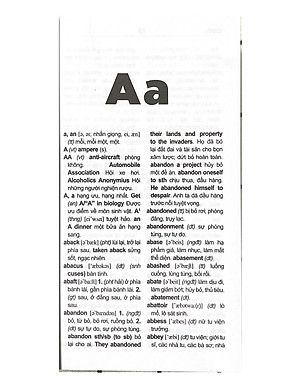 Từ Điển Anh - Việt 70000 Từ