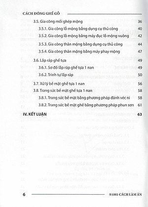 Cách Đóng GHẾ GỖ