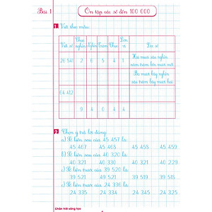 Luyện Tập Toán 4 Quyển 1 + Quyển 2 - Trình Bày Trên Giấy Ô Li (Bám Sát SGK Chân Trời Sáng Tạo)