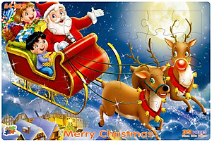 04 bộ tranh xếp hình 35 mảnh khổ A4 20x30cm – đồ chơi trí tuệ cho bé từ 2 tuổi – Combo 5