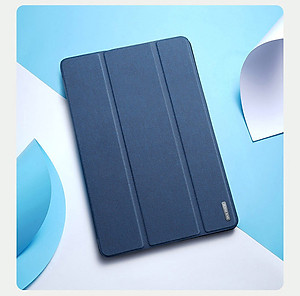 Bao Da Cho Samsung Galaxy Tab S10 FE , S10 FE Plus Chính Hãng Dux Ducis Domo Có Khay Đựng Bút Tiện Lợi- Hàng nhập khẩu 