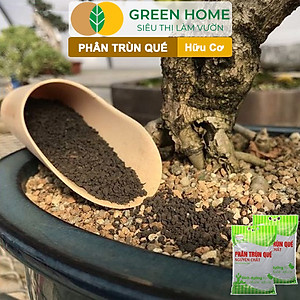Phân Trùn Quế Greenhome, Lavamix, Bao 2kg, Nguyên Chất, Bổ Sung Dinh Dưỡng, Cải Tạo Đất, Hữu Cơ Tiện Lợi, Bón Rau, Hoa