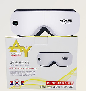 Máy Mát Xa Xông Hơi Cho Mắt aYosun Hàn Quốc Massage Tích Hợp Bluetooth Nghe Nhạc Thư Giãn