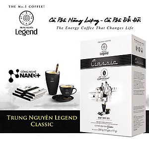 Combo 2 Hộp Cà Phê Trung Nguyên Legend Classic Hòa Tan – Hộp 12 Gói – Cà Phê Sữa Đậm Đà, Chuẩn Gu Việt