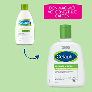 Sữa dưỡng ẩm cho da nhạy cảm Cetaphil Moisturizing Lotion 200ml