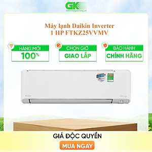 Máy lạnh Daikin Inverter 1 HP FTKZ25VVMV -Hàng chính hãng (Chỉ giao HCM)