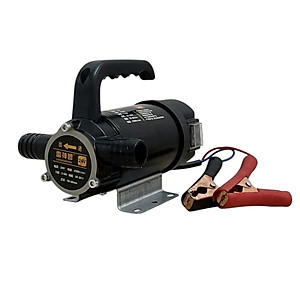 Máy bơm nước dầu diesel 12V 24V, bơm tự mồi lưỡng dụng - Hàng nhập khẩu