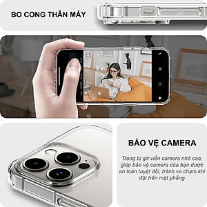 Ốp lưng trong suốt chống sốc cho iPhone 13 6.1 inch hiệu Likgus Thom Browne (bảo vệ toàn diện, chất liệu cao cấp, thiết kế thời trang) - hàng nhập khẩu