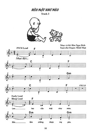 Sách Thực Hành Biểu Diễn Organ Cho Thiếu Nhi – Tập 4