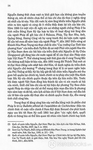 HAI TỜ BÁO CHỮ HÁN Ở NAM KỲ ĐẦU THỜI PHÁP THUỘC - Bìa cứng