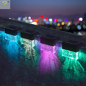 Đèn led năng lượng mặt trời trang trí sân vườn, gác tường rào, cổng ngoài trời, rọi tranh, chống nước, tự động phát sáng, tự động bật tắt