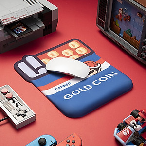 Miếng Lót Chuột Có Đệm 3D Mouse Pad Hình Cartoon_ Hàng Chính Hãng