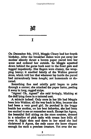 Sách The Thorn Birds