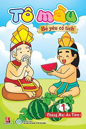 Bộ 12 cuốn Tô Màu Bé Yêu Cổ Tích