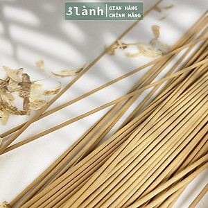 Nhang Không Tăm Trầm Hương Đặc Biệt 3 Lành 20cm 30-150gr Tự Nhiên 100% Ít Khói 7-12 Năm Trầm Thờ Cúng Thư Giãn Xông Nhà Tẩy Uế Yoga Thiền Định